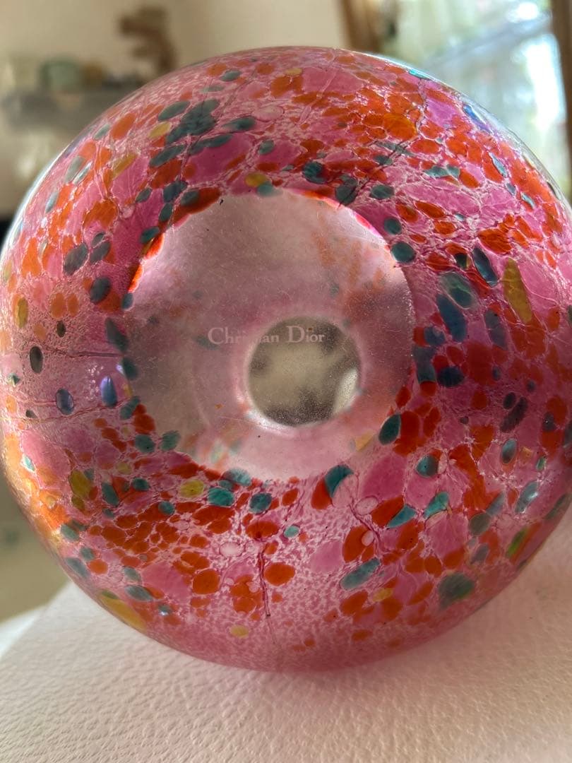 K*O様 希少 Christian Dior 花瓶 ピンク クリスチャンディオー