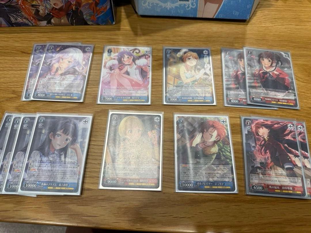 ヴァイスシュヴァルツ ミリオンライブ　デッキ　パーツ付