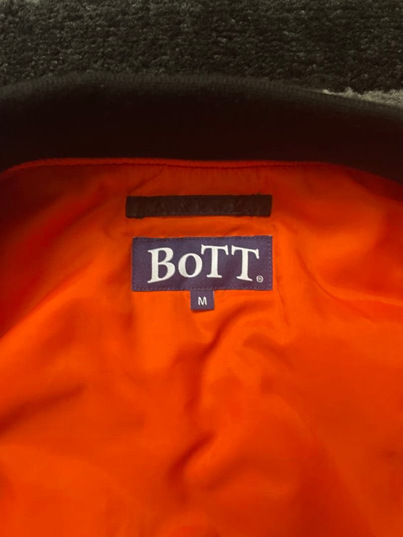 BoTT Jacquard MA-1 Jacket Mサイズ ブラック