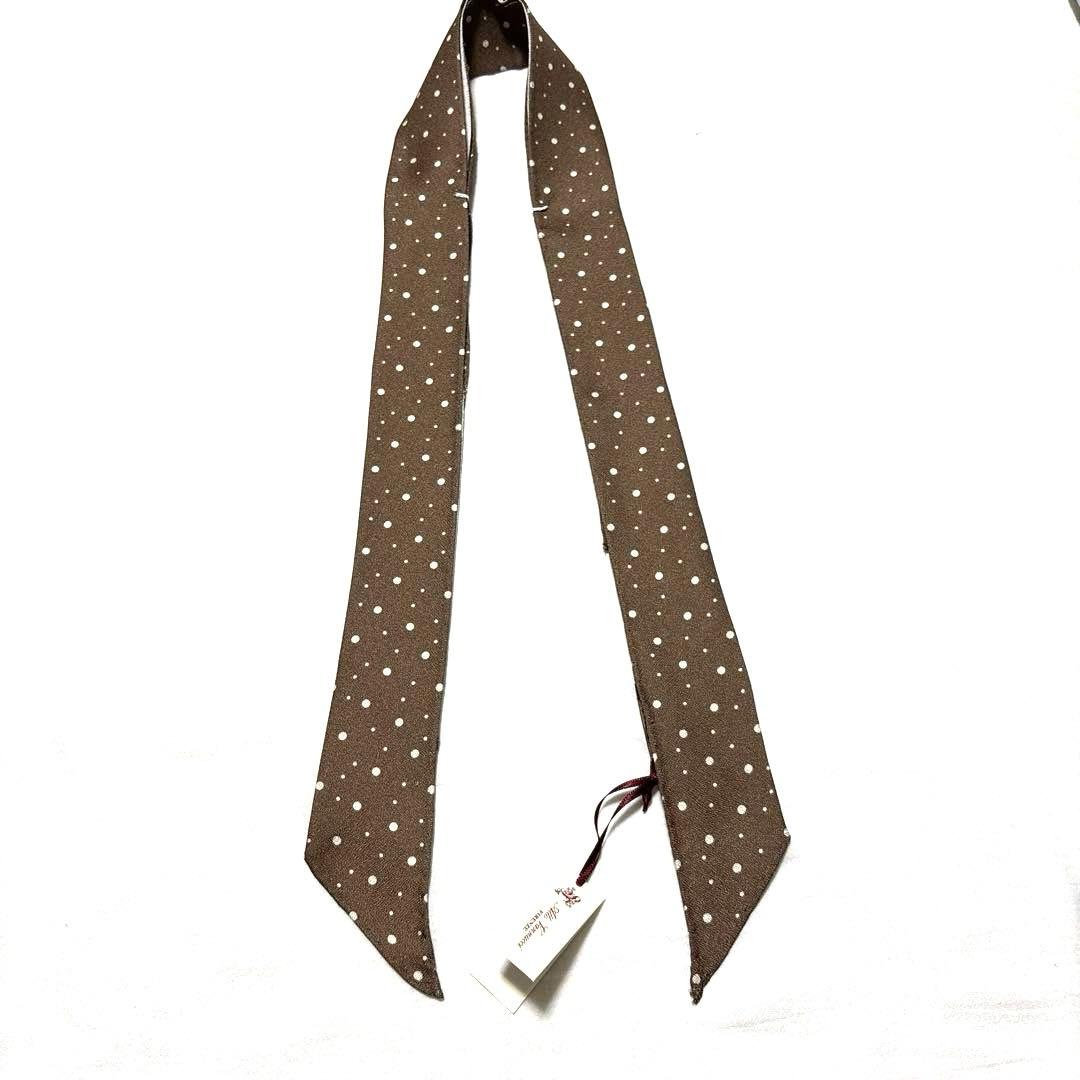 新品　アットヴァンヌッチ　ネクタイ　シャルパアスコット　スカーフ　タグ付