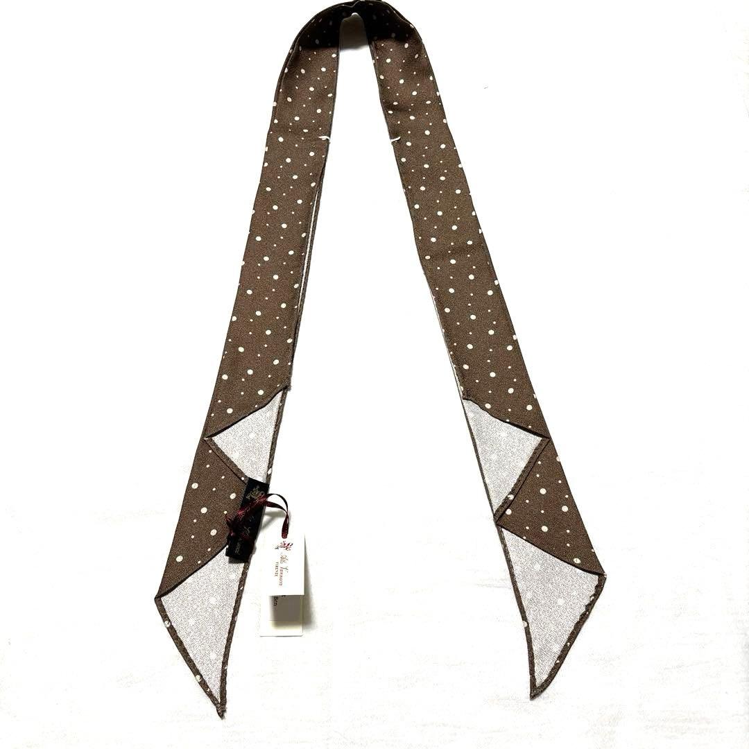 新品　アットヴァンヌッチ　ネクタイ　シャルパアスコット　スカーフ　タグ付