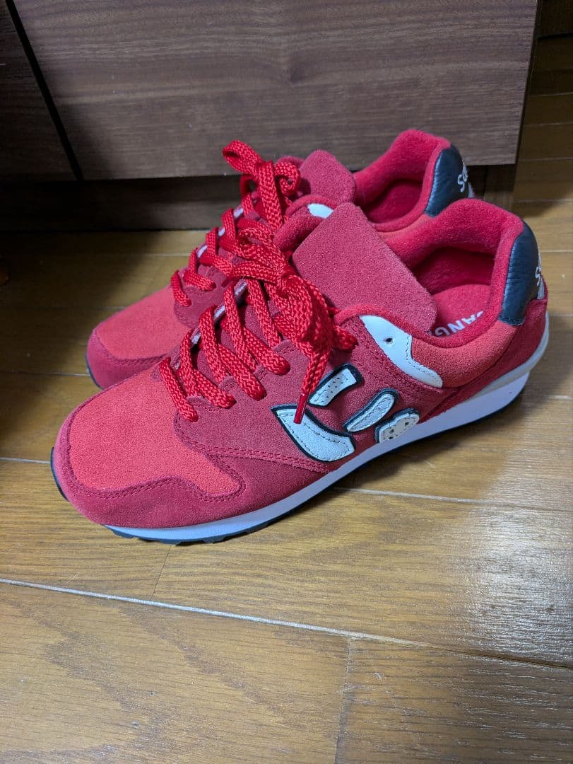Sangacio レッド スニーカー24センチ　新品