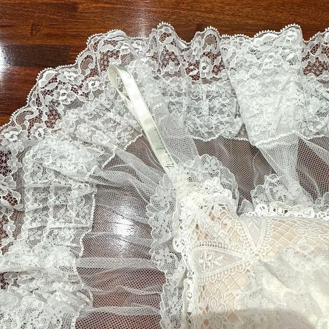 さえら　ヒスクローネ　レース　ミニクッション　ピンク　ローズ