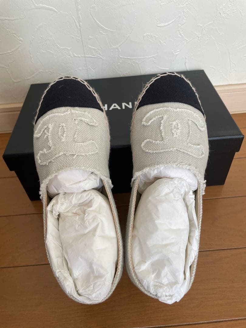 CHANEL エスパドリーユ36