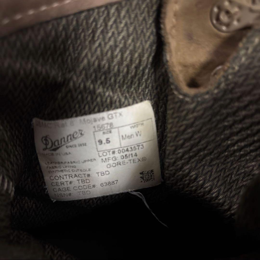 米軍　実物　DANNER GORE−TEX US 9.5W27.5cm （76）