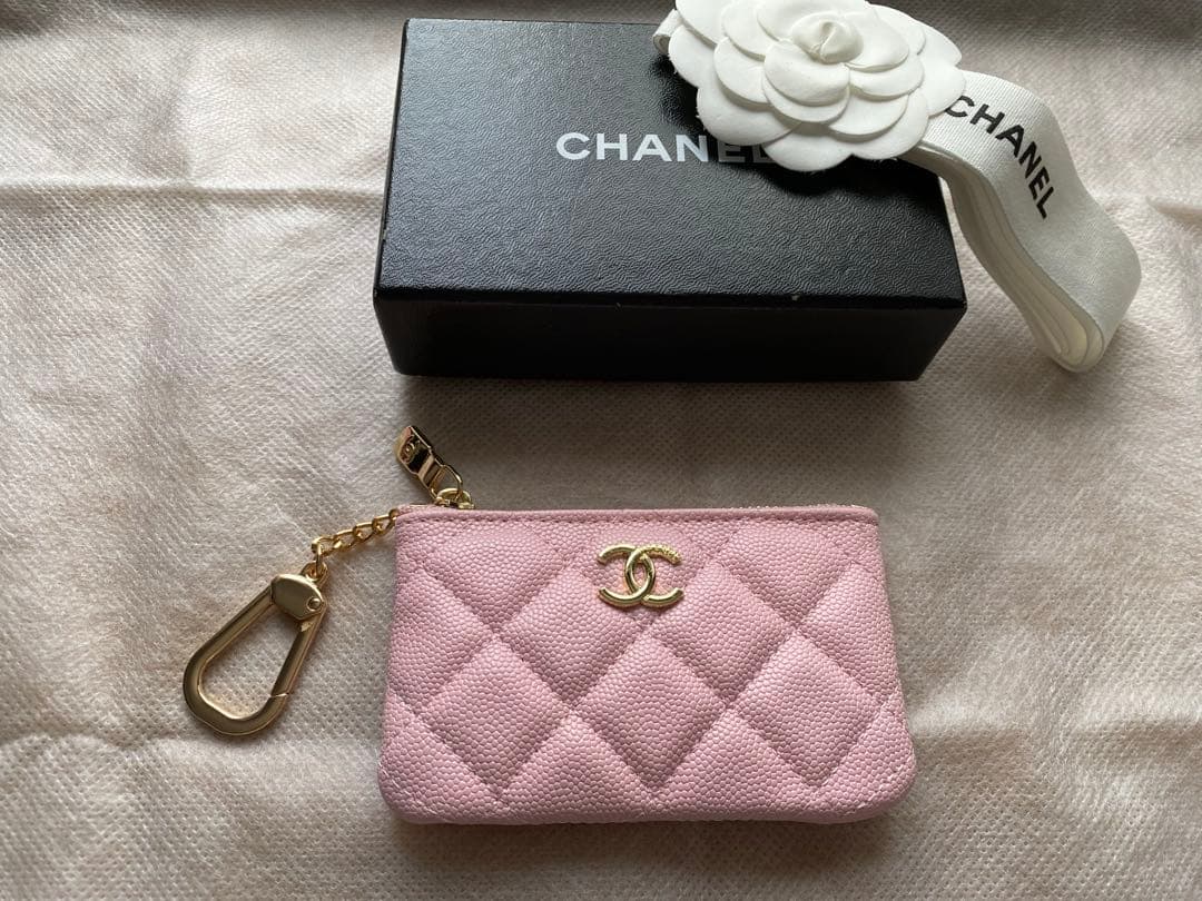 CHANEL シャネル　ケース　小銭入れ　ノベルティ　ピンク　新品未使用