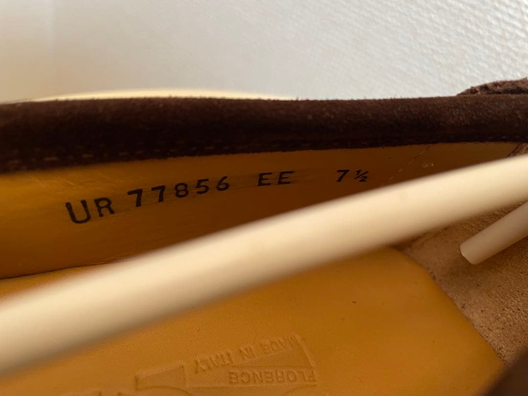 フェラガモ 未使用 モカシン スリッポン レザーシューズ 7ハーフ