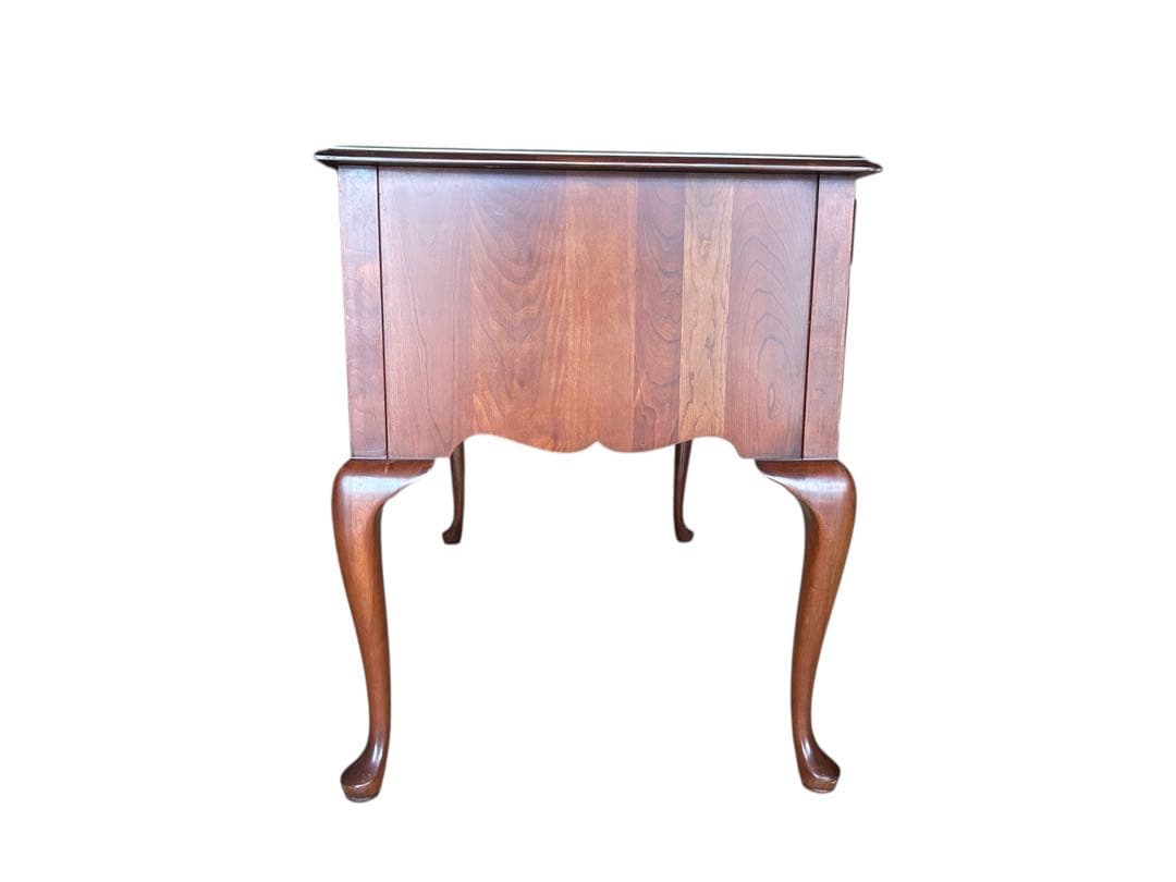 アンティーク オーク材 デスク コンソール 机 猫脚 書斎 学習