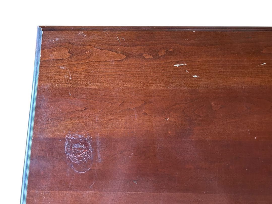 アンティーク オーク材 デスク コンソール 机 猫脚 書斎 学習