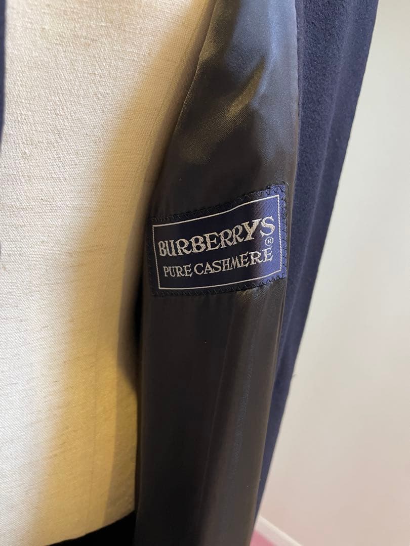 裕*様 ネイビー グリーンカラー テーラードコート