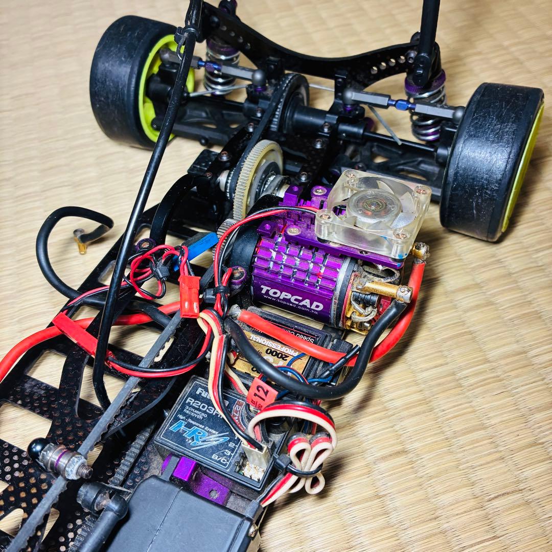 【このまま使用可能❕】HPI Racing ラジコンカー ボーンシャーシ　180