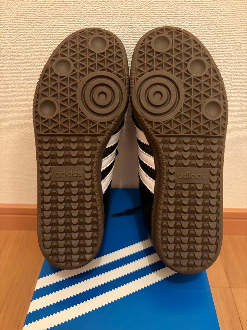 adidas Samba OG ブラック/ホワイト 23.5