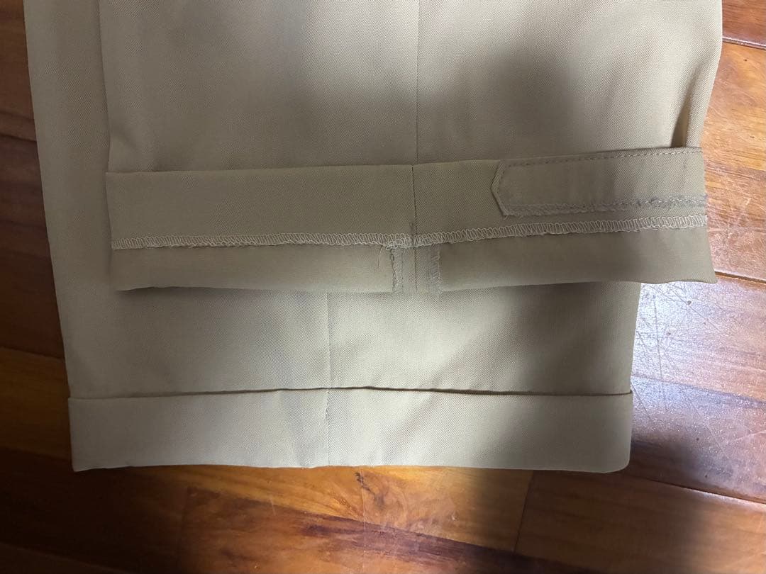 【80s GIORGIO ARMANI】イタリア製 ツータック ワイドスラックス