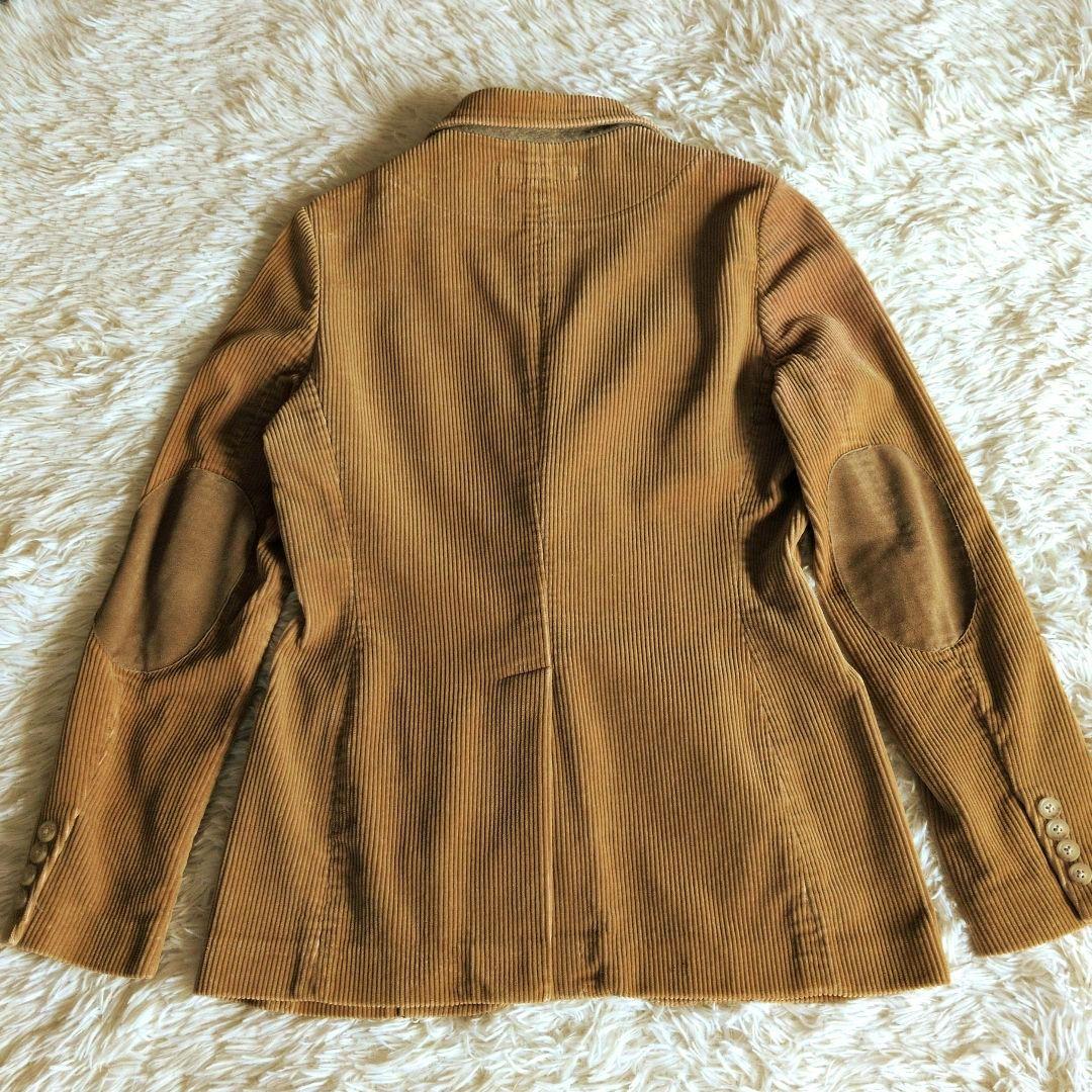 ラルフローレンベージュ コーデュロイ テーラードジャケットM　11号