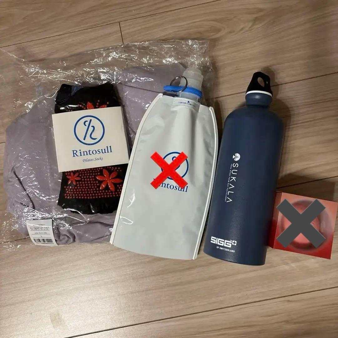 Rintosull カップ付き長袖トップス L + SIGG 1Lボトル