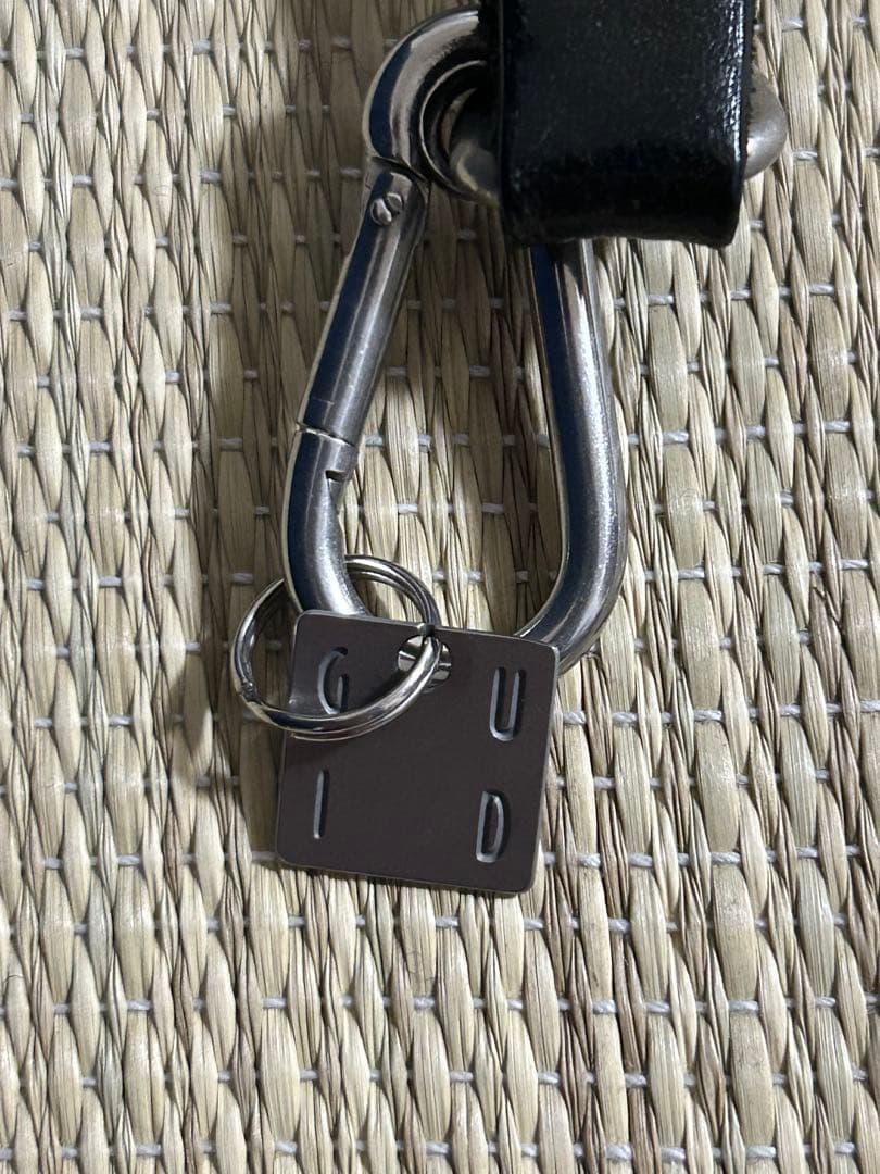 GUIDI レザーウォレットチェーン キーチェーン