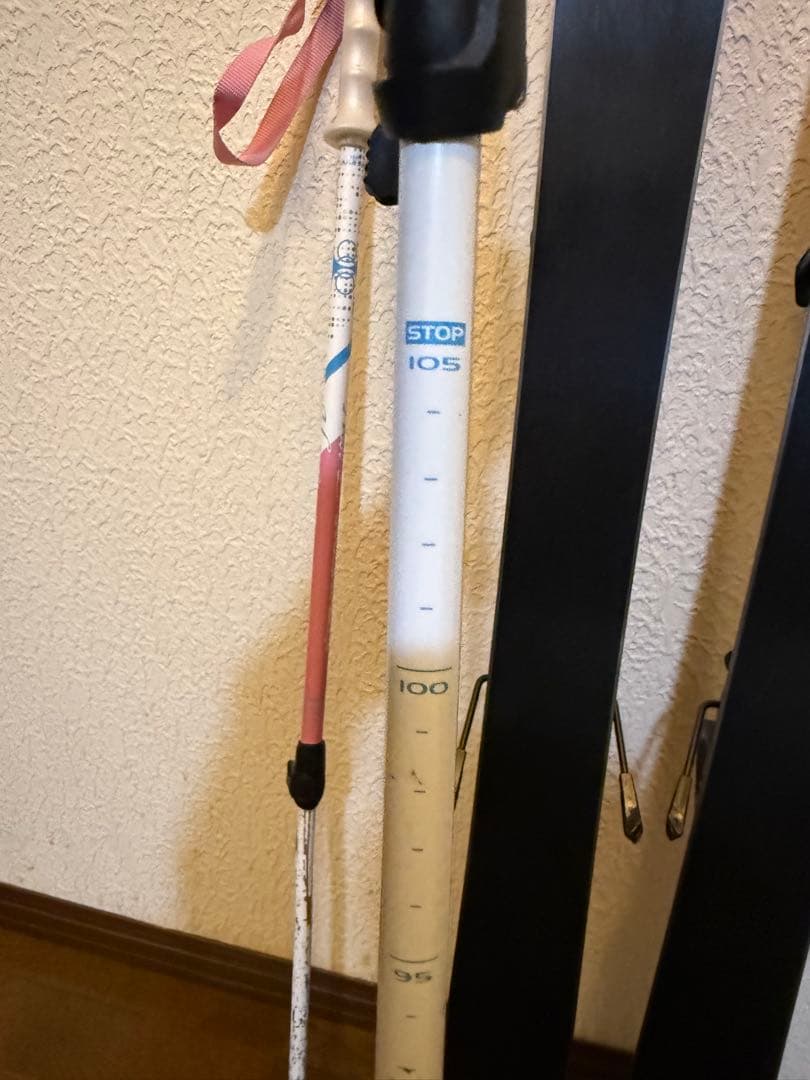 Rossignol Hero J 130cm 子供用スキー　ストックのオマケ付き