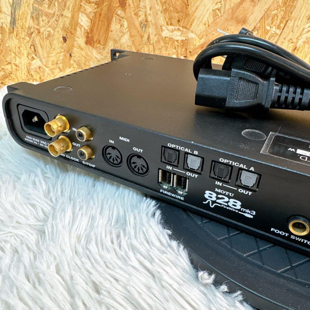 MOTU 828MK3 Firewire オーディオインターフェイス