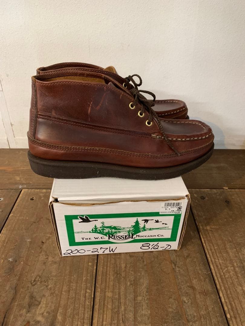 ラッセルモカシン　ブーツ