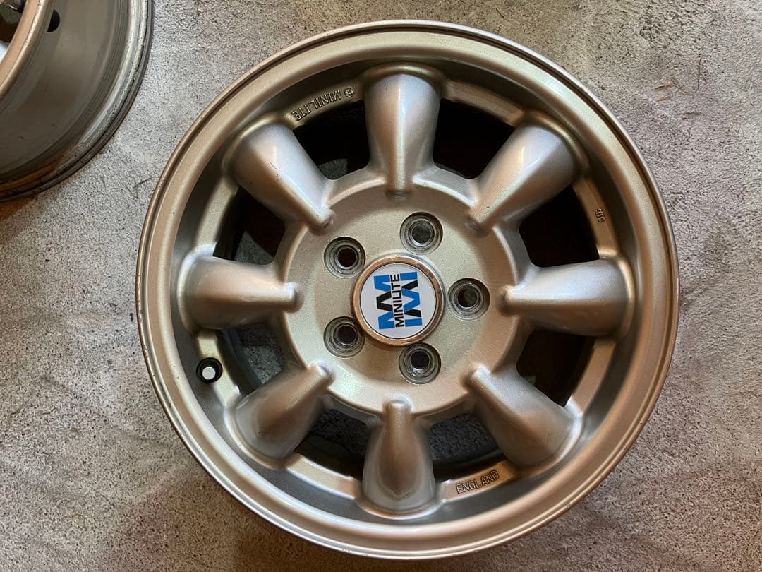 ミニライト　14インチ　5.5J PCD100 旧車等