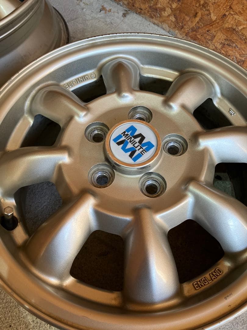 ミニライト　14インチ　5.5J PCD100 旧車等