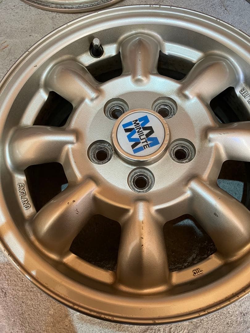 ミニライト　14インチ　5.5J PCD100 旧車等