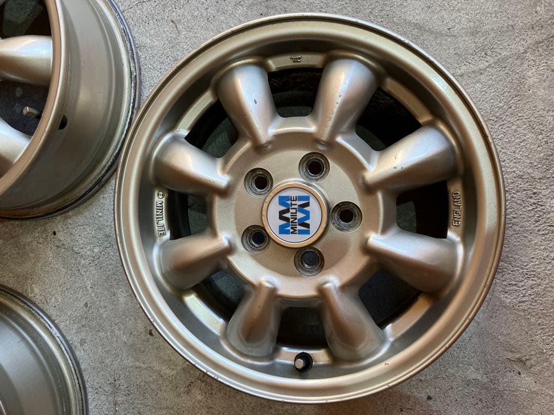 ミニライト　14インチ　5.5J PCD100 旧車等
