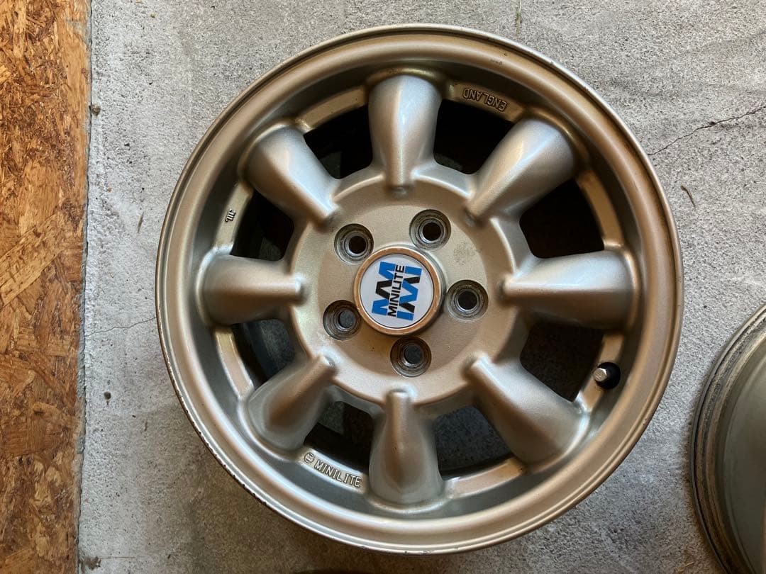 ミニライト　14インチ　5.5J PCD100 旧車等