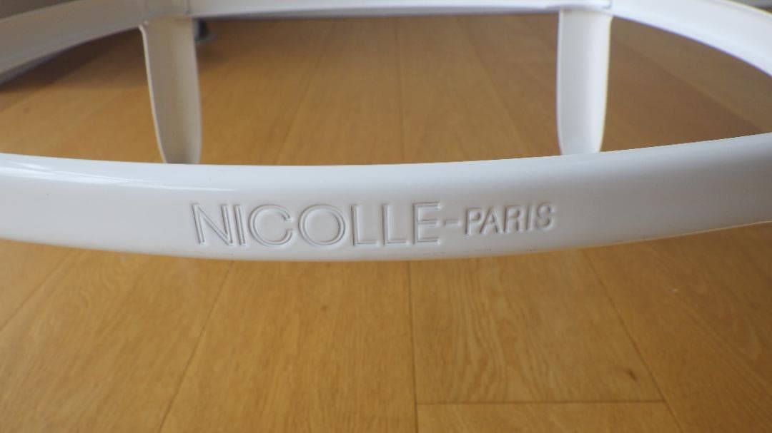 NICOLLE ニコル CHAIR チェア１ WHITE ホワイト　フランス