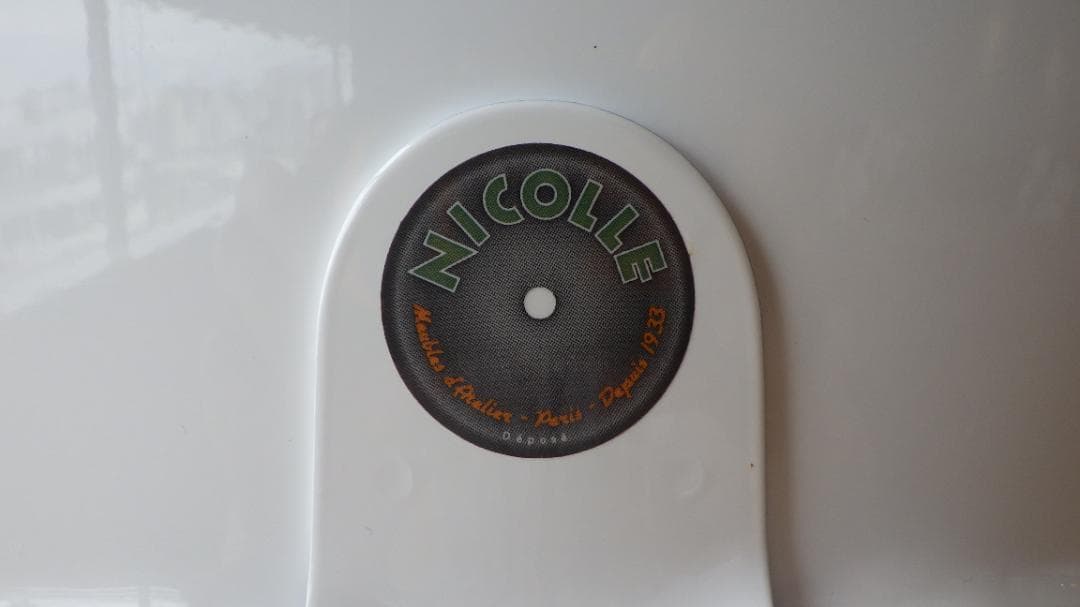 NICOLLE ニコル CHAIR チェア１ WHITE ホワイト　フランス