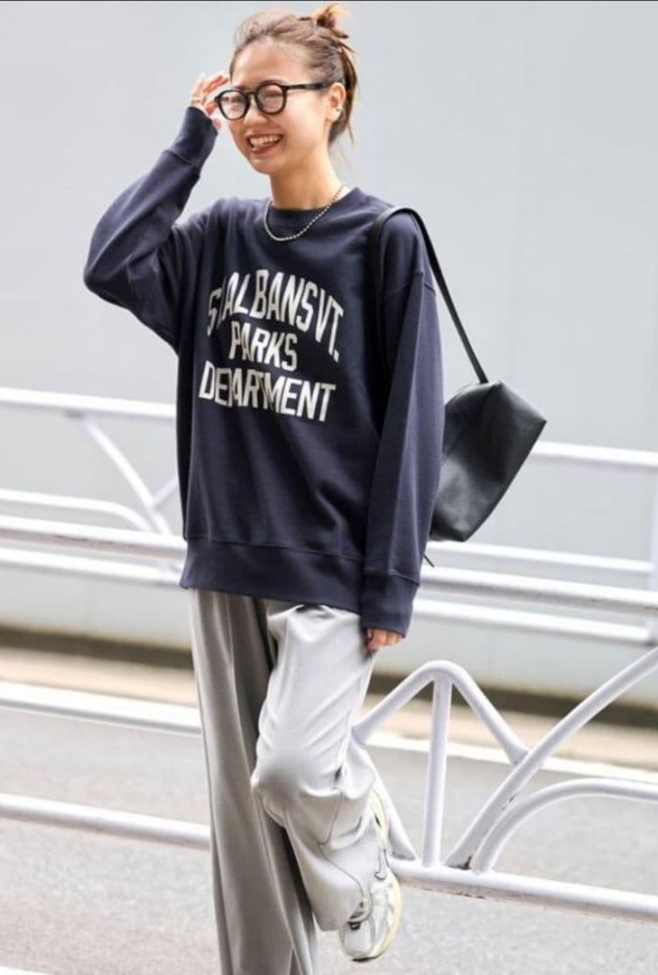 新品　ジャーナルスタンダードレリューム ロゴスウエット