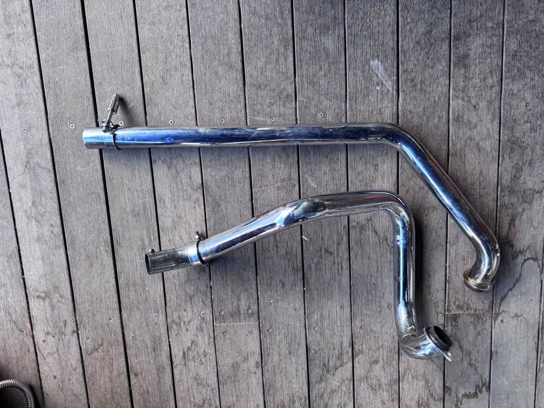 ショベル flh４速フィッシュテールマフラー