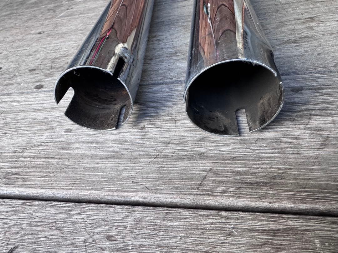 ショベル flh４速フィッシュテールマフラー