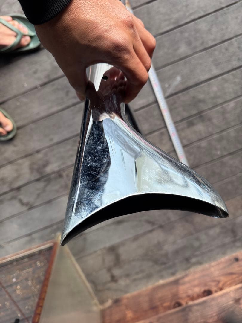 ショベル flh４速フィッシュテールマフラー