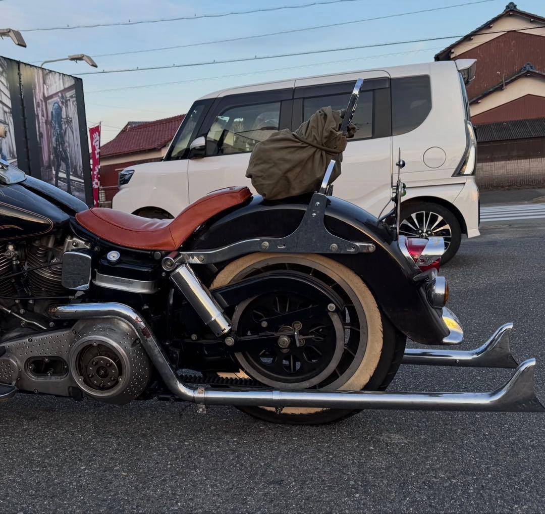 ショベル flh４速フィッシュテールマフラー