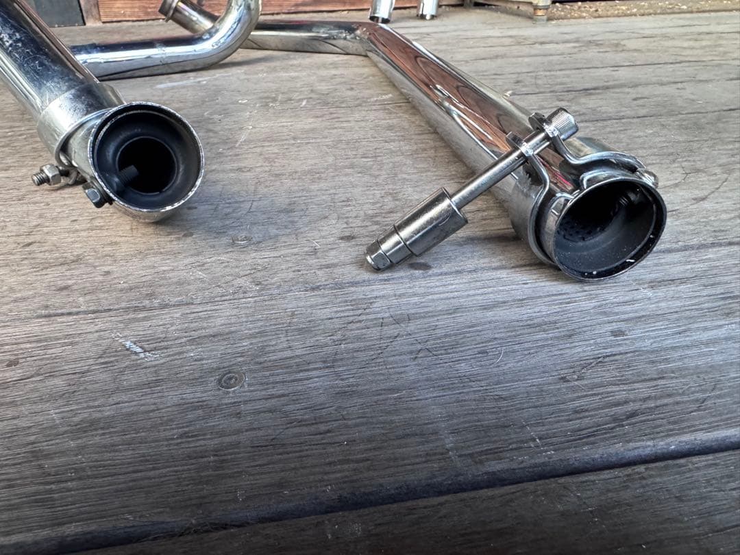 ショベル flh４速フィッシュテールマフラー