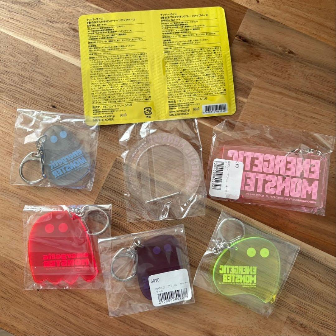 【新品】小田切ヒロENERGETICMONSTER アクリルキーホルダー 計6点