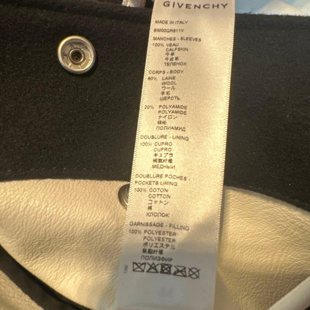 givenchy ロゴボンバージャケット