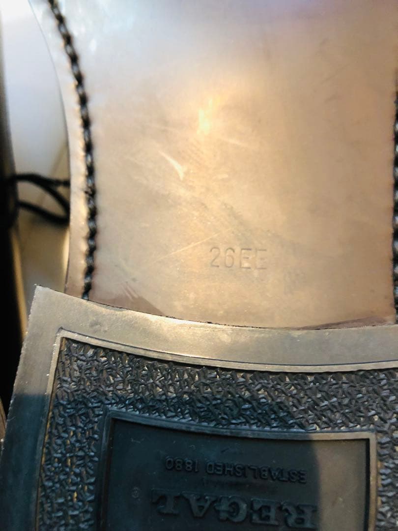 ★新品未使用品★定価33,000円！リーガル REGAL ストレートチップ 26