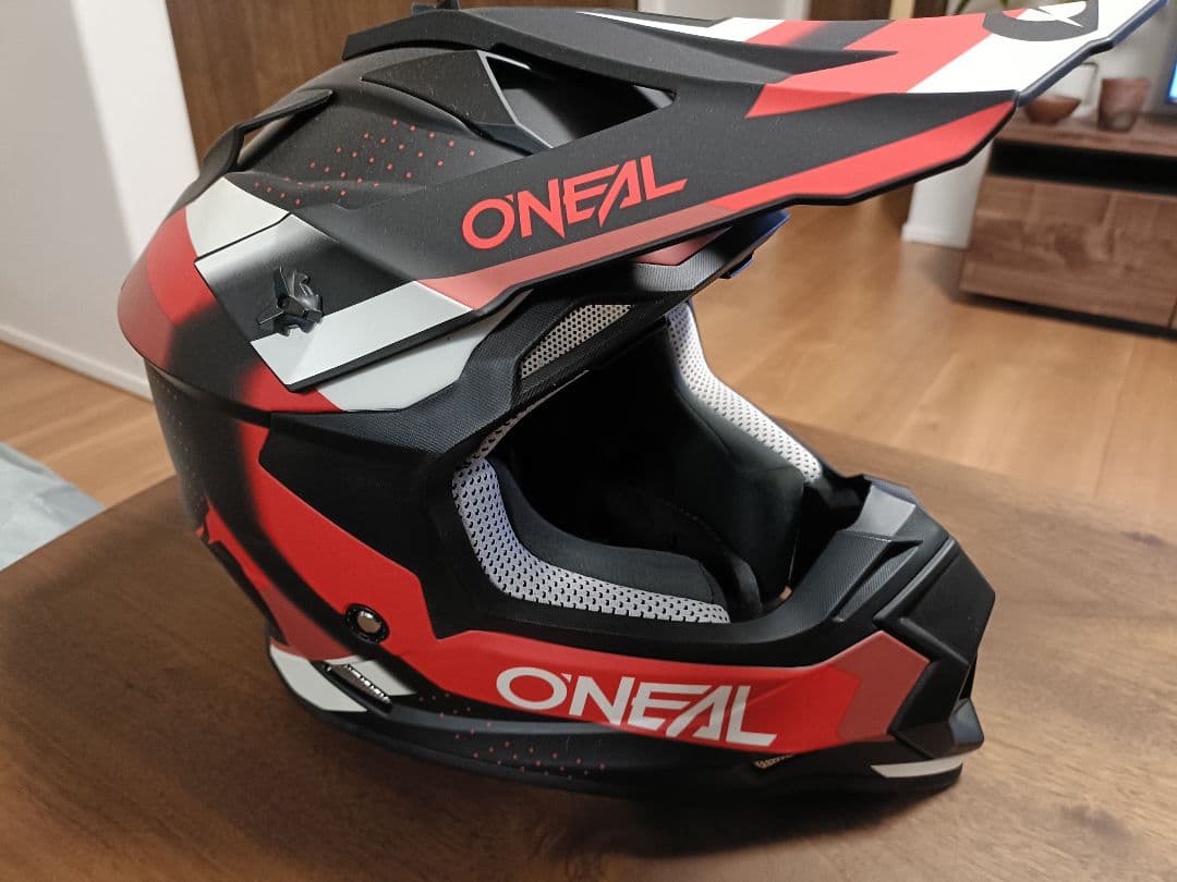 ONEAL フルフェイスヘルメット 赤黒白