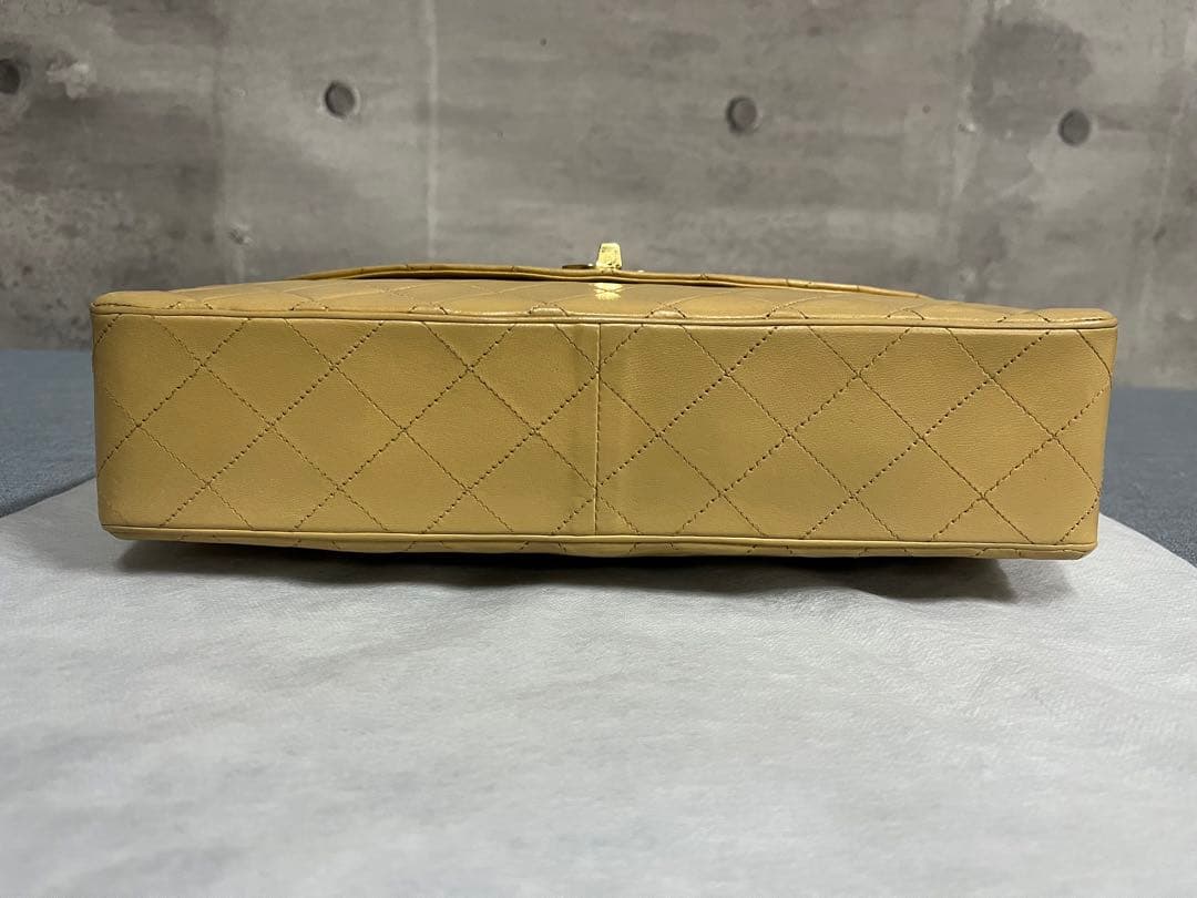 ☆【美品】CHANEL マトラッセ28 チェーンショルダー Sフラップ ベージュ