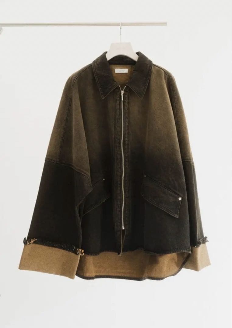 【土日値下げ】knuth marf オーバーデニムジャケット