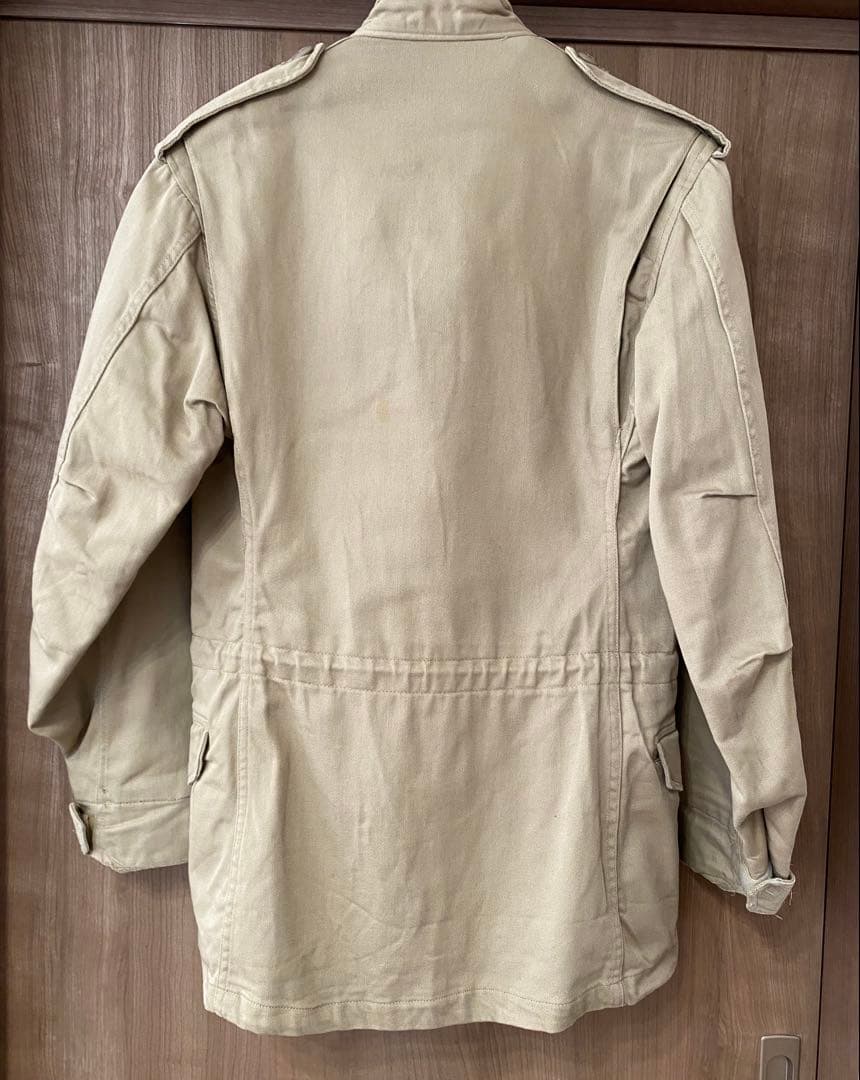 USA製 ALPHA M-65 フィールド ジャケット ブラック ミリタリー