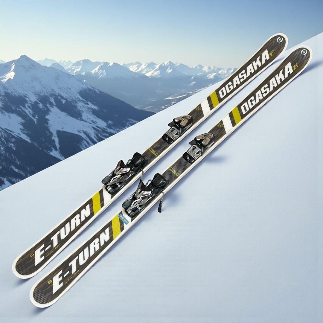 【美品】 E-TURN 165 スキー　ビンディング　OGASAKA オガサカ