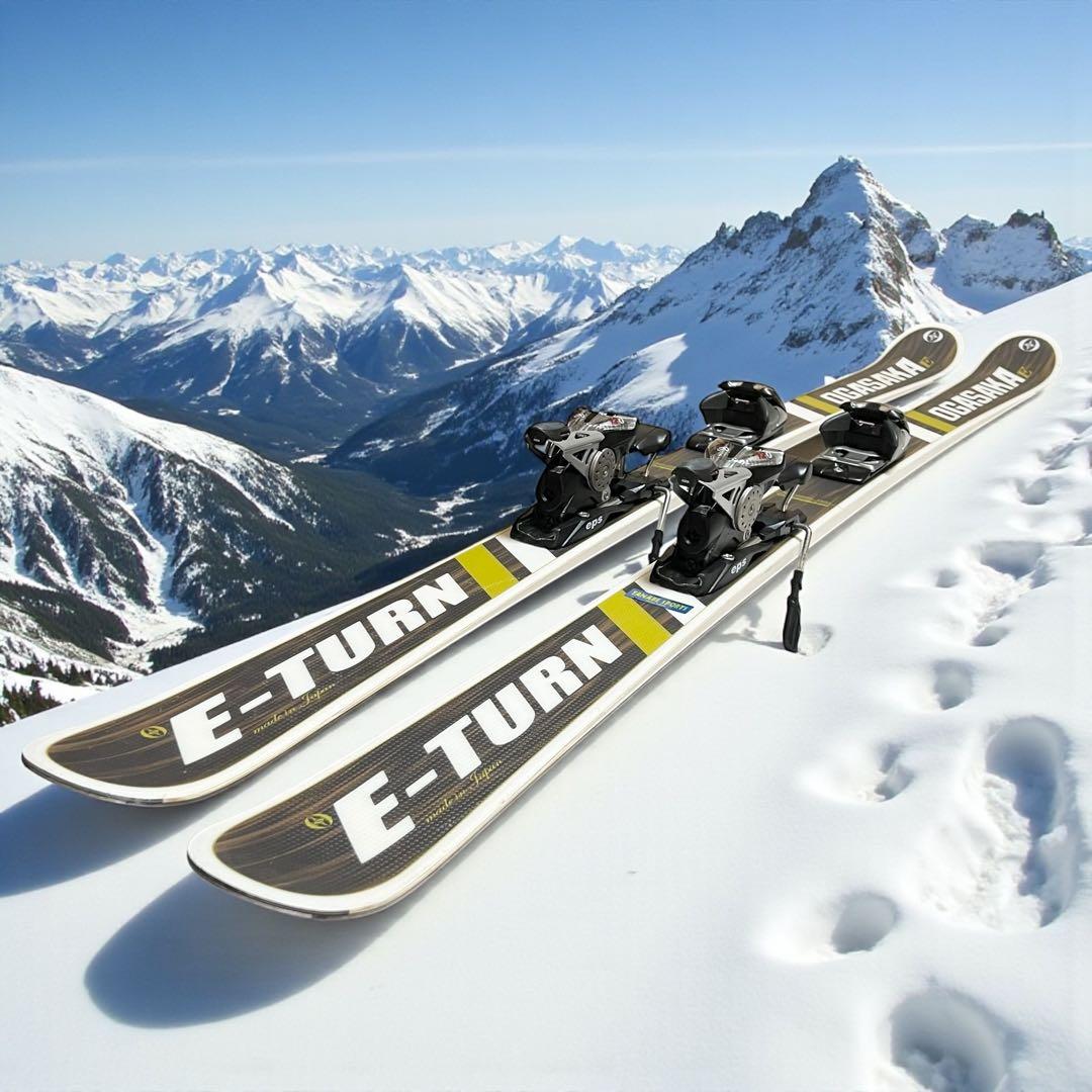 【美品】 E-TURN 165 スキー　ビンディング　OGASAKA オガサカ