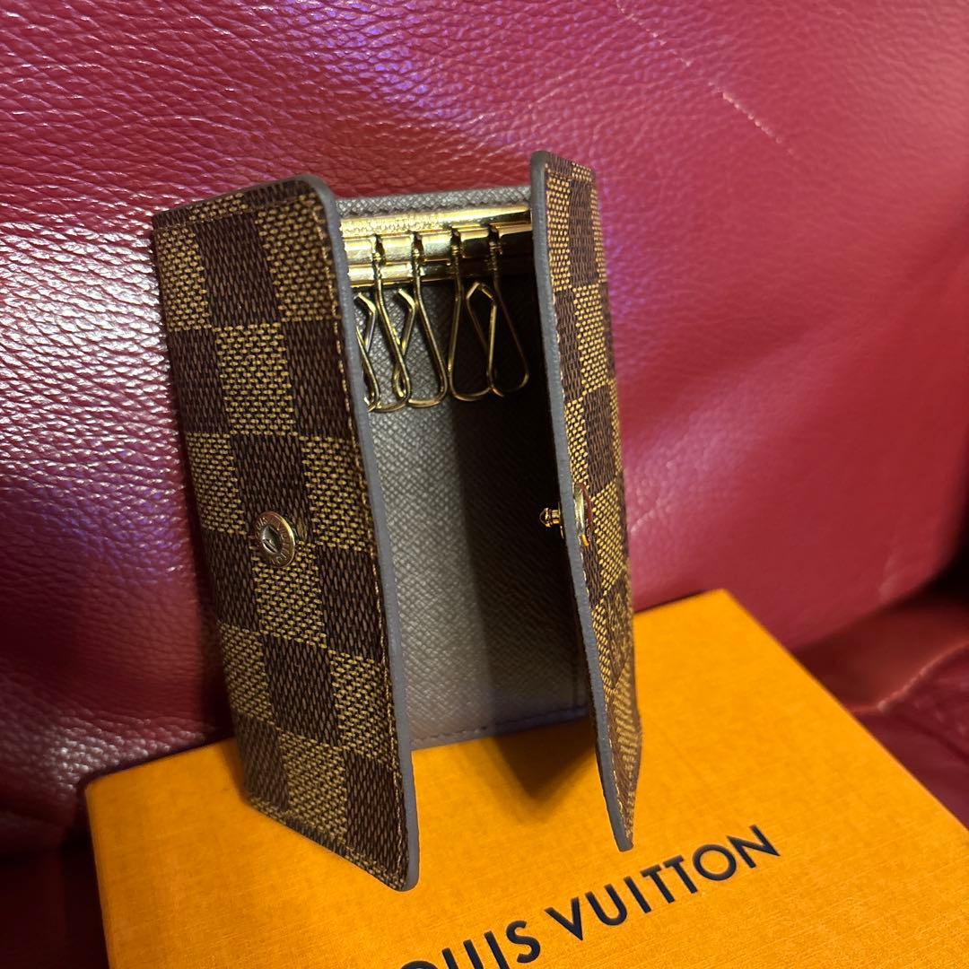 ルイヴィトン ダミエ ミュルティクレ　キーケース 6連