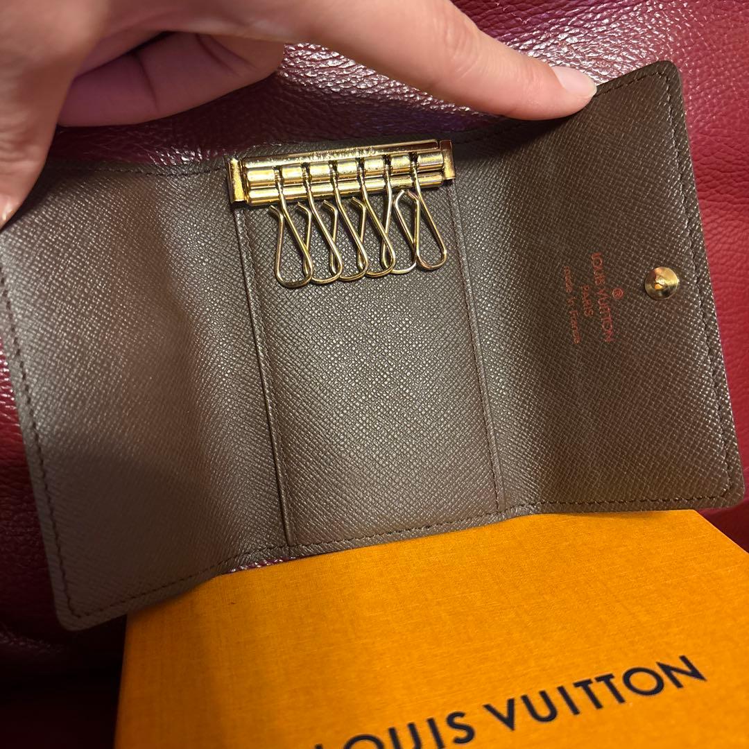 ルイヴィトン ダミエ ミュルティクレ　キーケース 6連