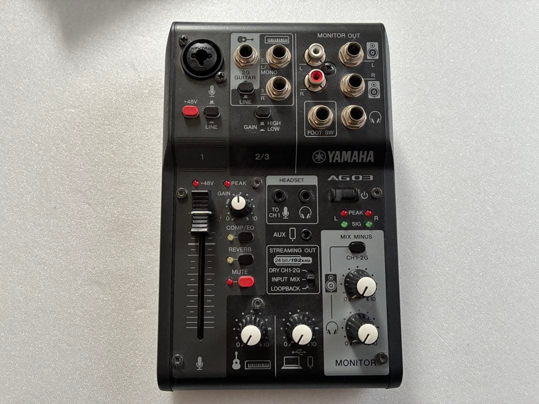 配信機器・PA機器・レコーディング機器 SM7B + AG03MK2 + Cloudlifter CL-1