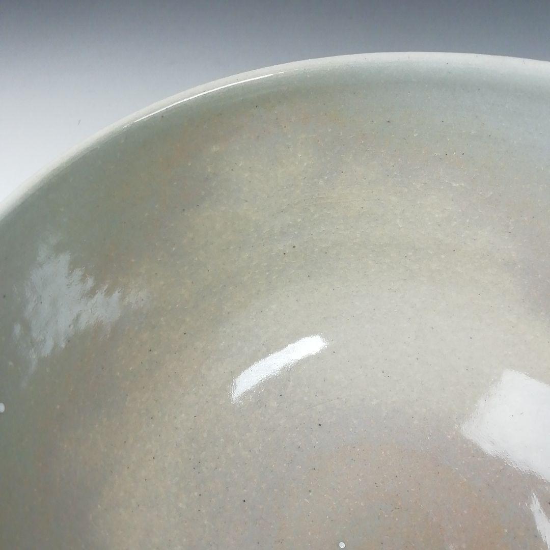 Ｔ６５８　茶碗　『葦流水絵』『巌窯　山川敦司』　共箱　抹茶碗　茶道具