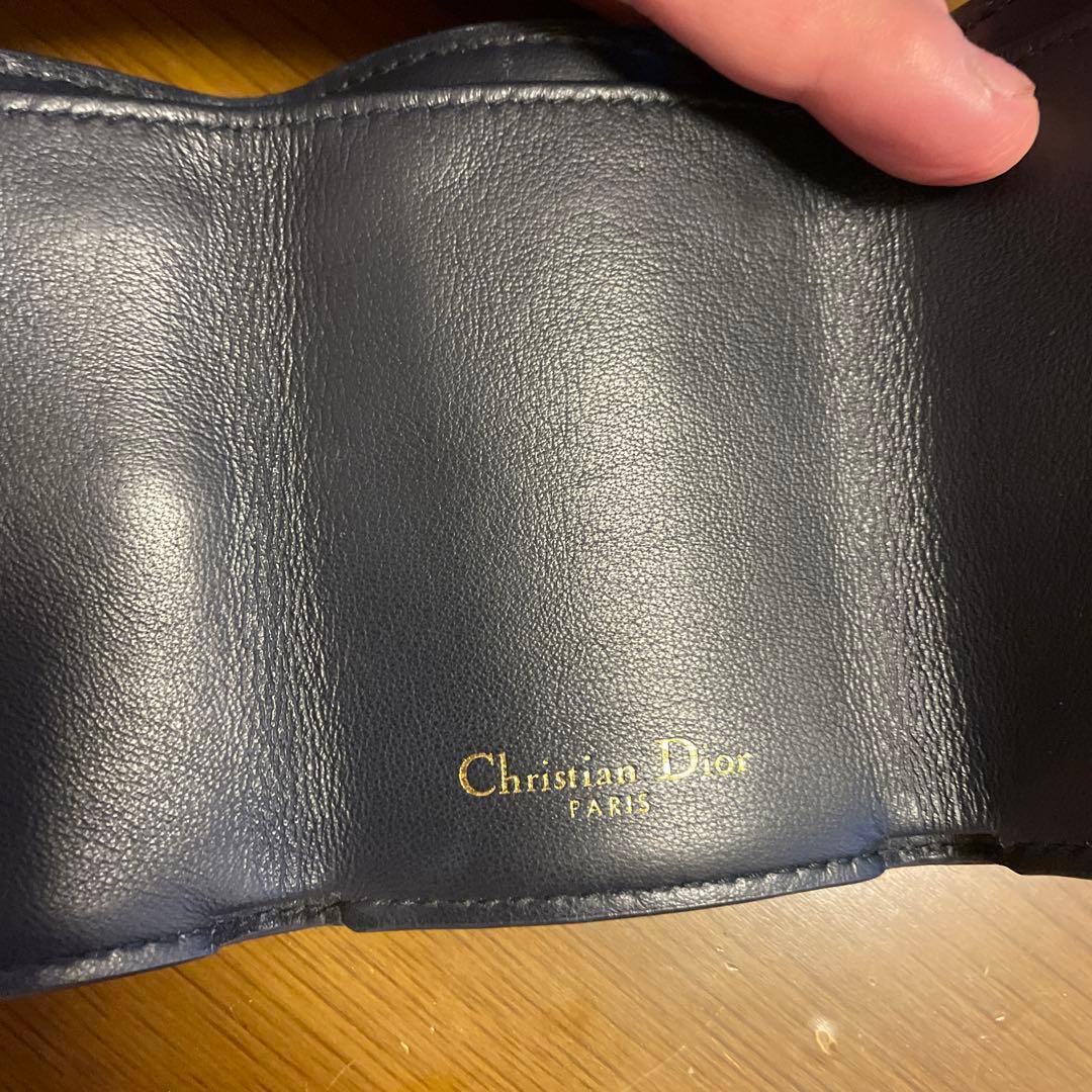 Dior モノグラム 三つ折り財布